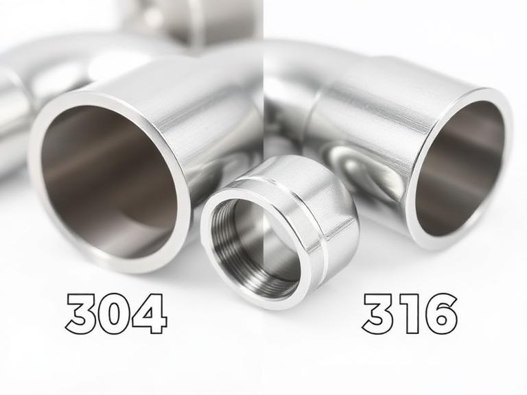 Understanding the Difference Between 304 and 316 Stainless Steel Fittings