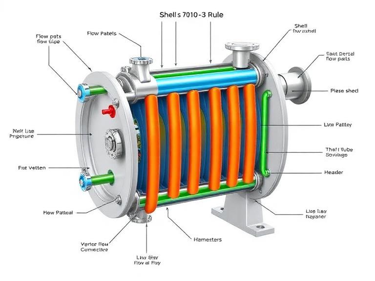 What is the 10 13 Rule for Shell and Tube Heat Exchanger?