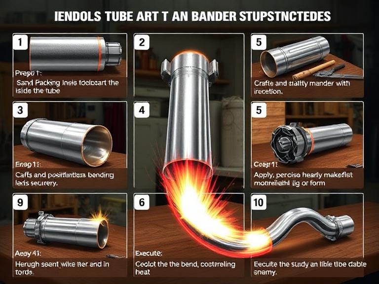 The 6 Steps to Bend Alloy Tube Without a Bender