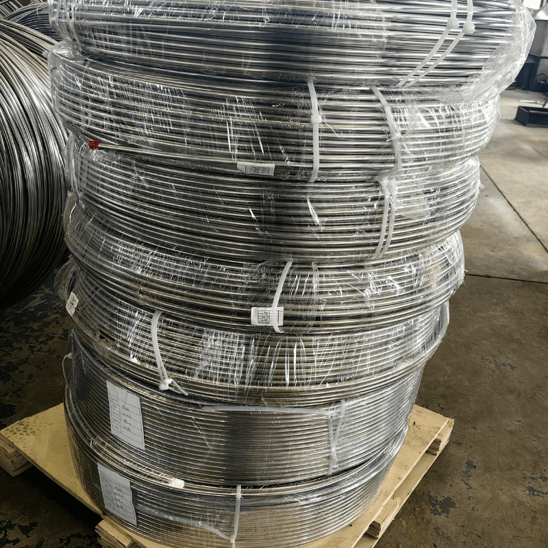 UNS N04400/ASTM B163/W. Nr. 2.4360 / BS3075/6NA13 (Monel 400) Seamless Coiled Tubing - TOKO TECH