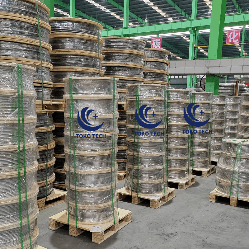 UNS N06600 / ASTM B167 / W. Nr. 2.4816 / BS3076 NA14 (Inconel 600) Seamless Coiled Tubing - TOKO TECH