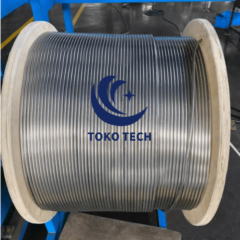 UNS N08800 / W. Nr. 1.4876 / ASTM B407 (ALLOY 800) Seamless Coiled Tubing - TOKO TECH